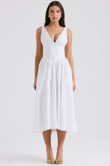 Rugloze corset-zomerjurk