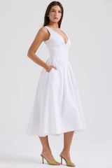 Rugloze corset-zomerjurk