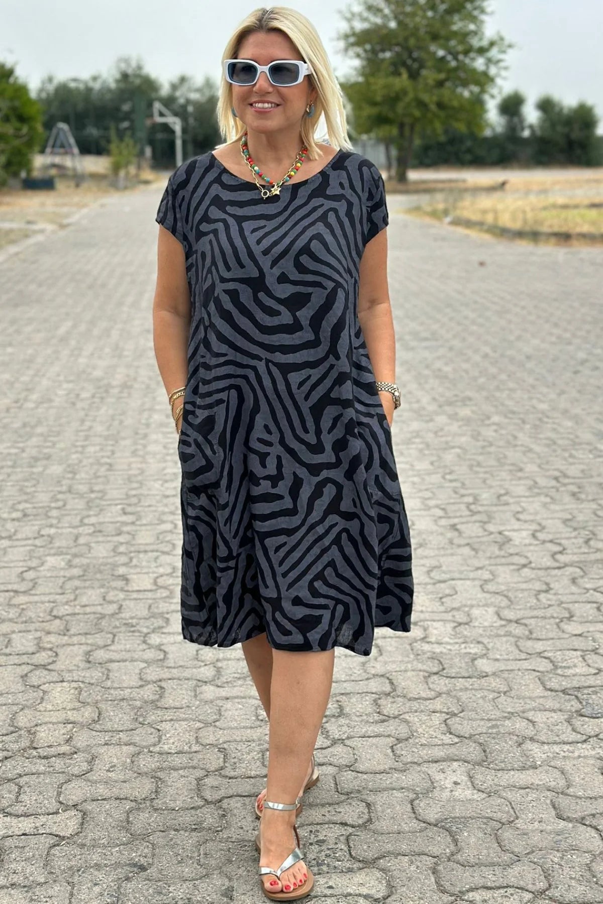 Vintage boho-chique jurk