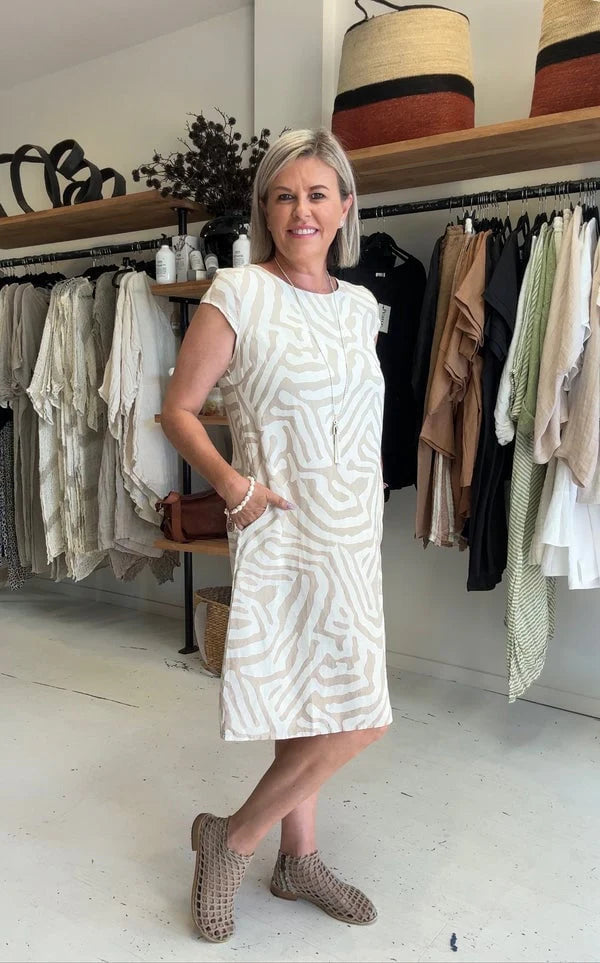 Vintage boho-chique jurk