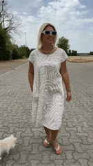 Boho chique vintage jurk