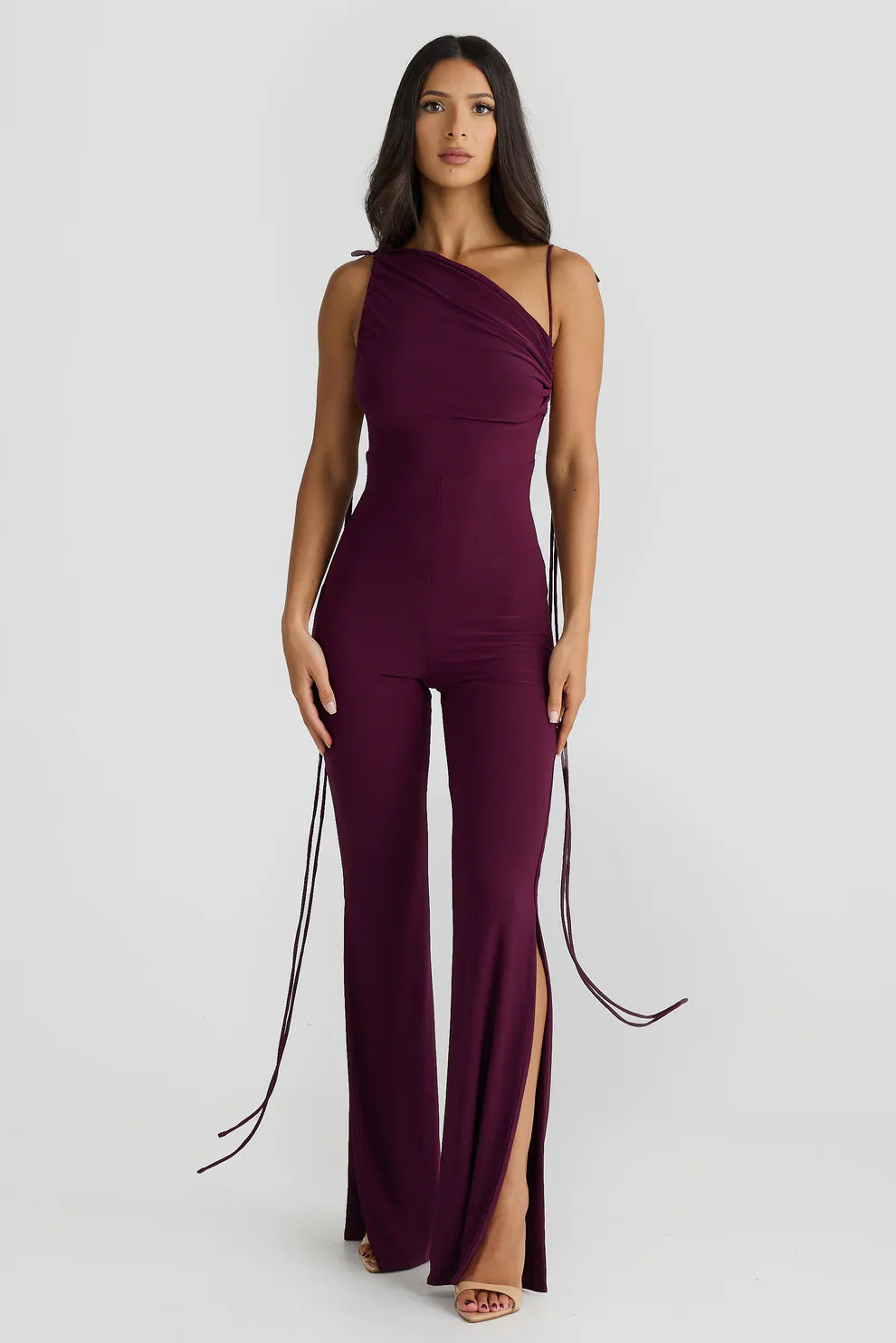 Jumpsuit met spaghettibandjes