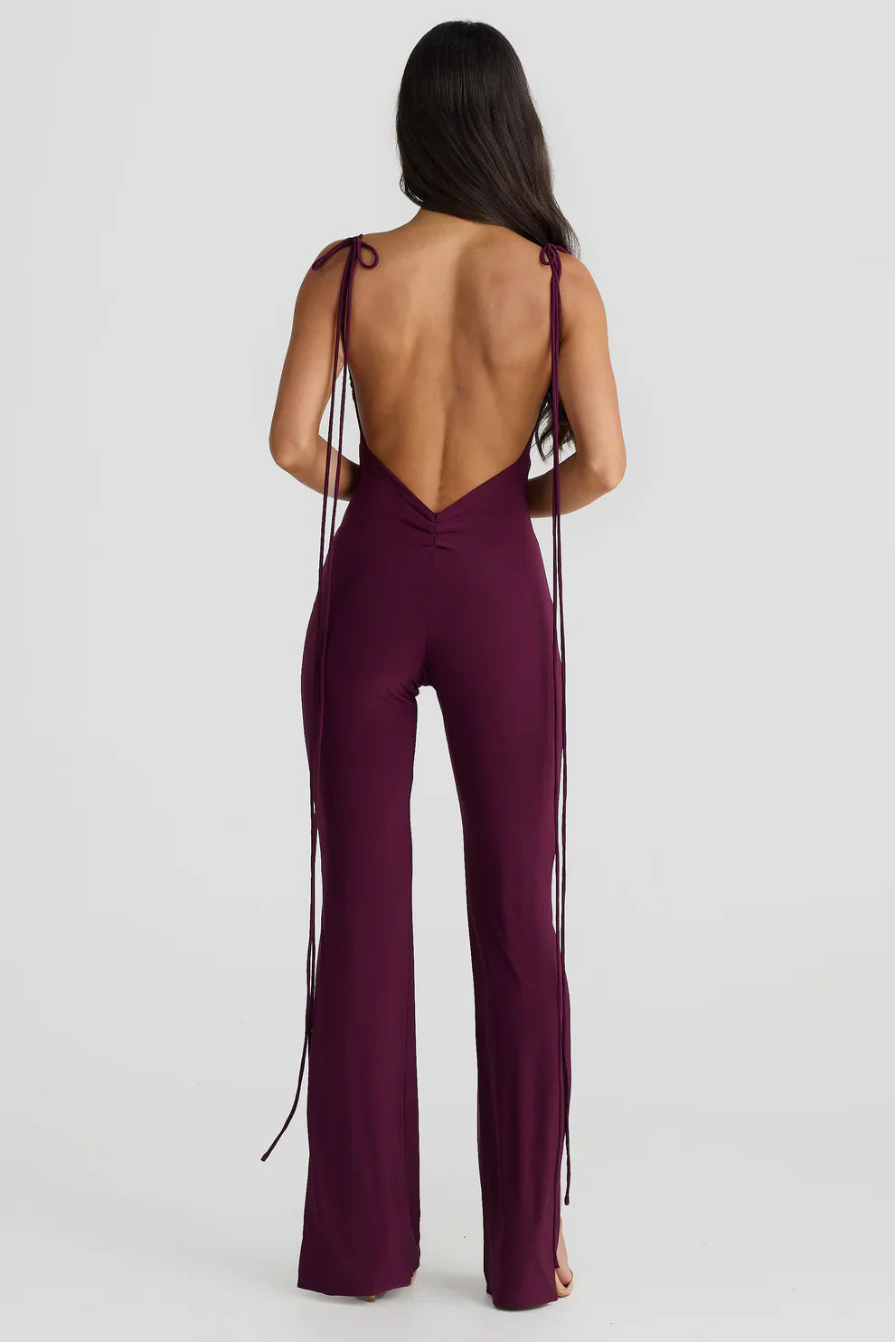 Jumpsuit met spaghettibandjes