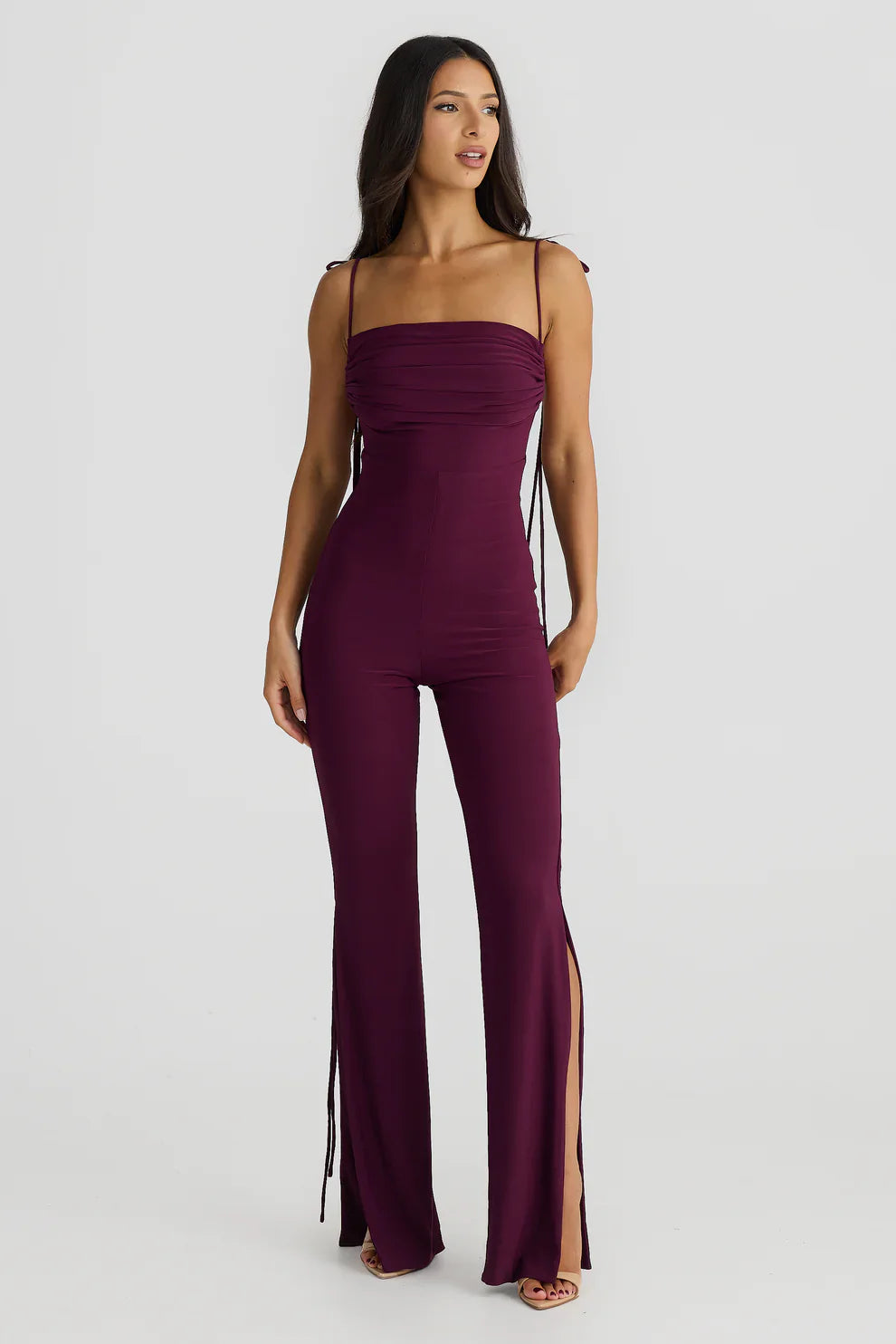 Jumpsuit met spaghettibandjes