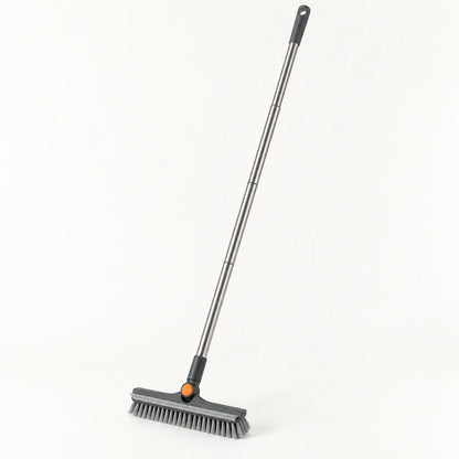 PIMOVO ScrubReach grey 3-in-1 floor brush with four-section handle