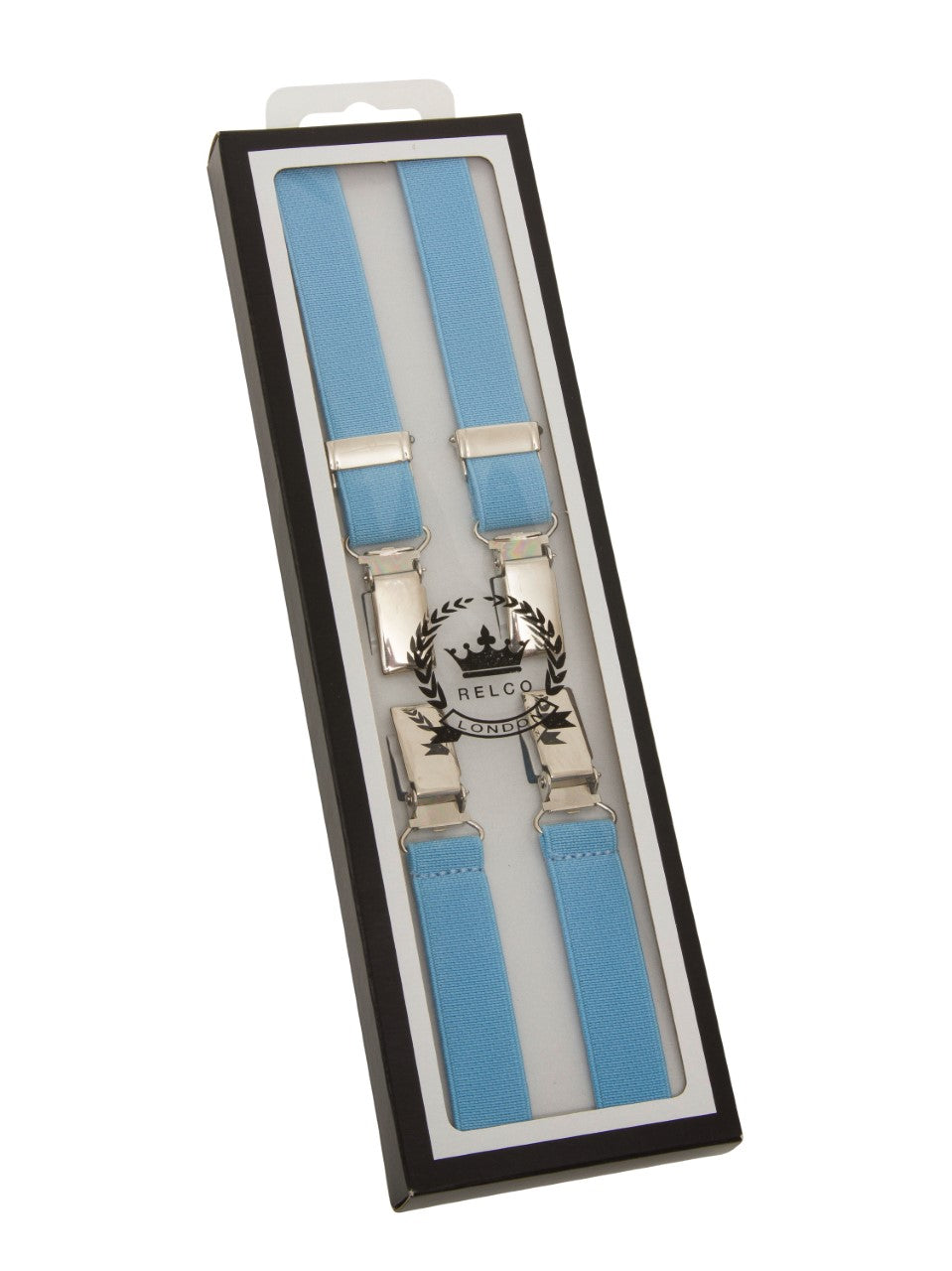 Bretels van 1/2 inch voor heren - Lichtblauw