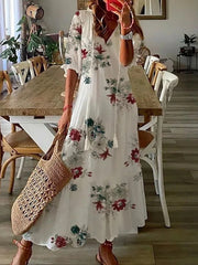 Mikha Boho Buikbedekkende Jurk 1 + 1 Gratis