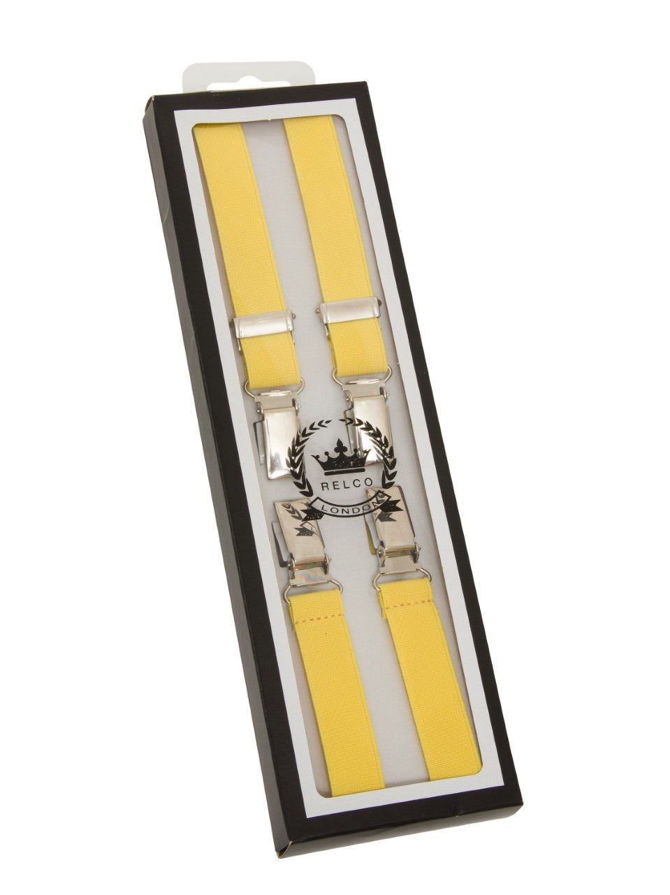Bretels van 1/2 inch voor heren - Geel