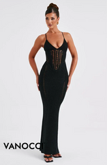 Luna luxe gebreide jurk